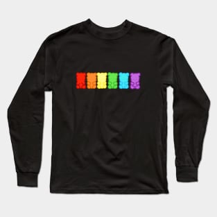 gummy bears colors Long Sleeve T-Shirt